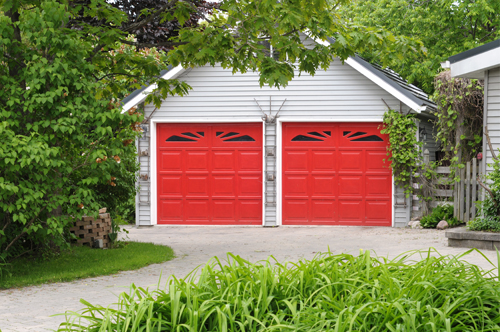 What do you think of pink garage door